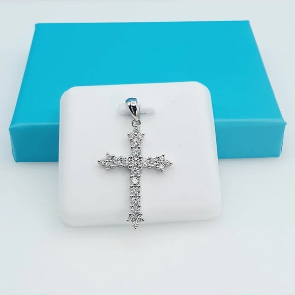 "925 Sterling Silver CZ Beautiful Pendant for Women, 1USPAR4063 - Picture 6 of 11